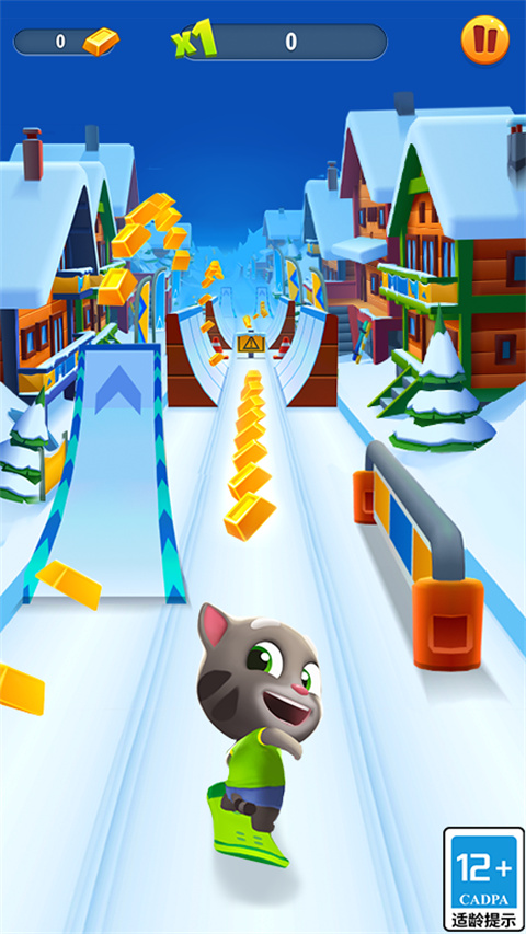 汤姆猫跑酷冰雪版下载安装2023最新版