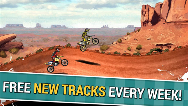 疯狂摩托车技2最新版(Mad Skills Motocross 2)预览图5