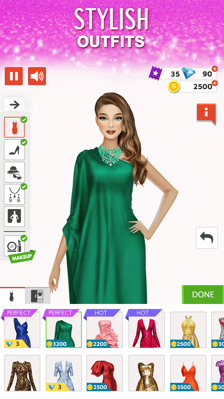国际时装设计师(Fashion Stylist Dress Up Game)2