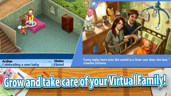 虚拟家庭2手游(Virtual Families 2)3