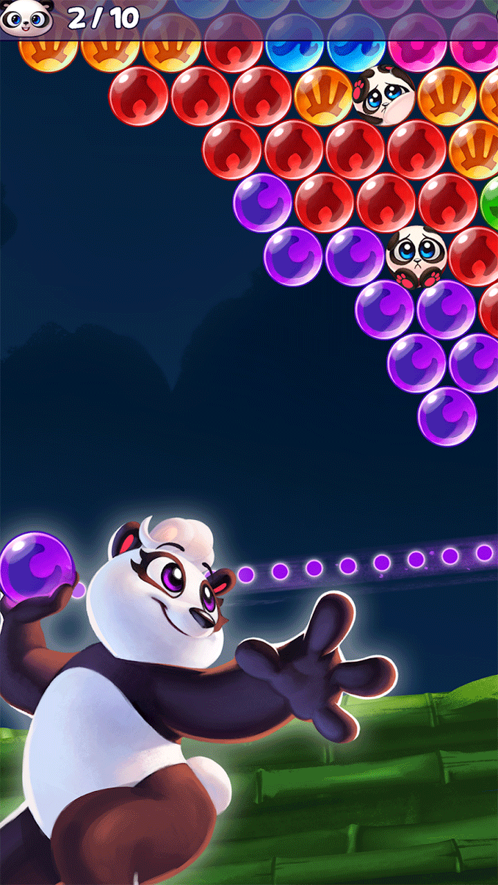 熊猫泡泡龙手游(Panda Pop)预览图1