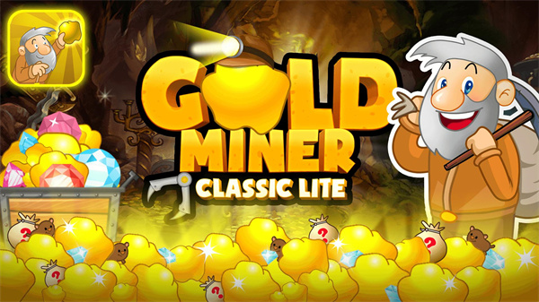 黄金矿工小游戏手机版(Gold Miner)预览图1