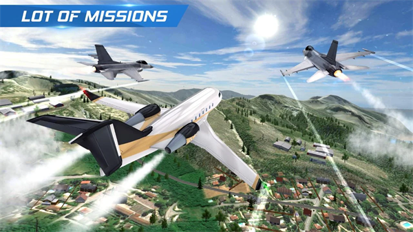 真实飞行模拟3D官方正版3